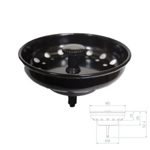 Stainless-Steel Drain Strainer