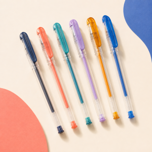 Color Gel Pen Pack — Set of 6