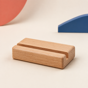 Wooden Phone & Photo Holder